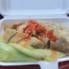 【Taman Midah】白斩鸡腿饭 + Kopi